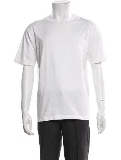 Pre-owned The Row Crew Neck Short Sleeve T-shirt In White