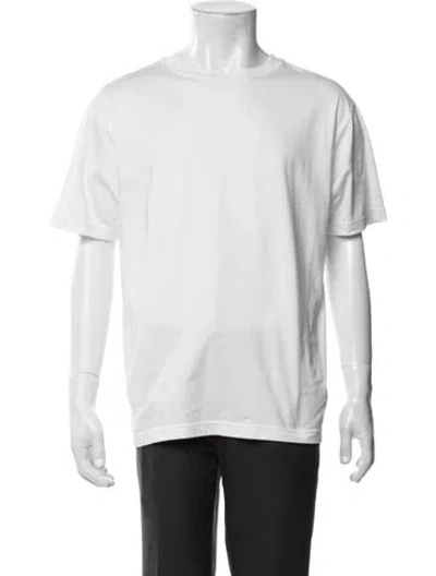 Pre-owned The Row Crew Neck Short Sleeve T-shirt In White
