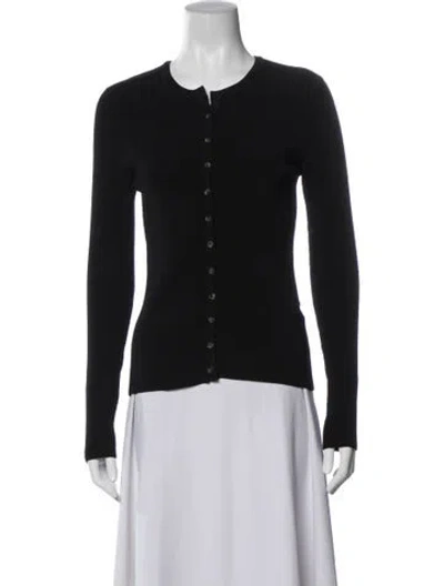 Pre-owned The Row Crew Neck Sweater In Black