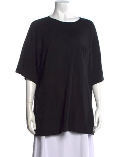 Pre-owned The Row Crew Neck Sweater In Black