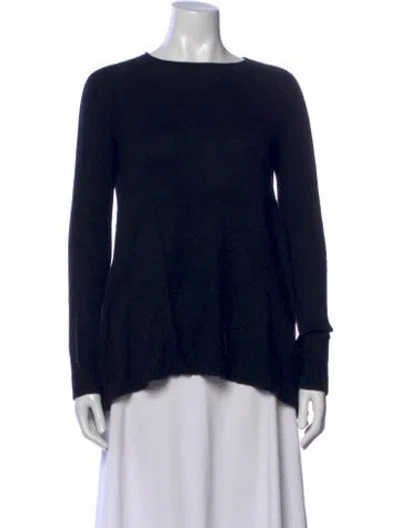 Pre-owned The Row Crew Neck Sweater In Black