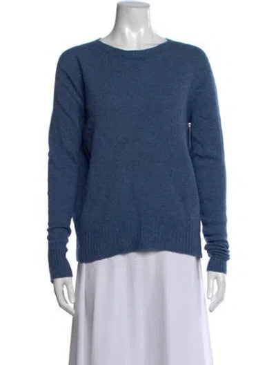 Pre-owned The Row Crew Neck Sweater In Blue