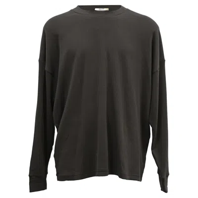 The Row Crew Neck Sweater In Brown Cotton