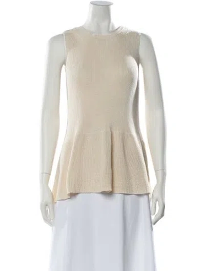 Pre-owned The Row Crew Neck Sweater In Neutral