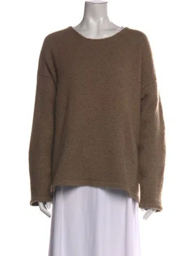 Pre-owned The Row Crew Neck Sweater In Neutral