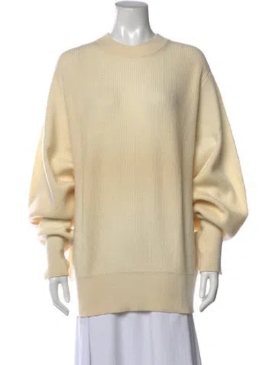 Pre-owned The Row Crew Neck Sweater In Neutrals