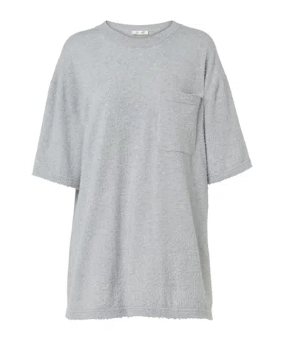 The Row Crew Neck T-shirt In Gray
