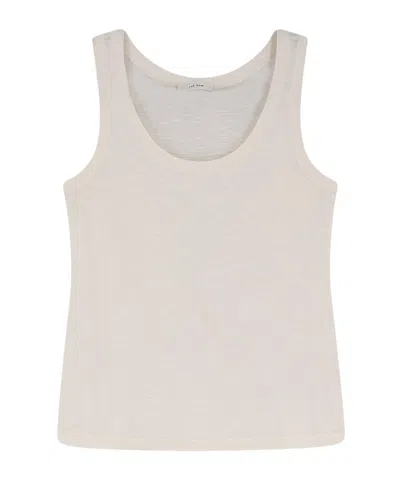 The Row Crew Neck Vest In White