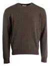 The Row Crewneck Sweater In Brown