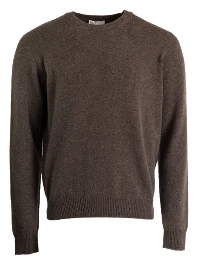 The Row Crewneck Sweater In Brown