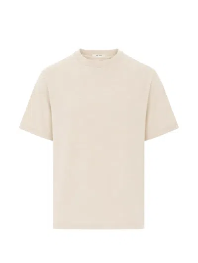The Row Crew-neck T-shirt In Neutral