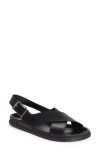 THE ROW THE ROW CROSSOVER STRAP SANDAL