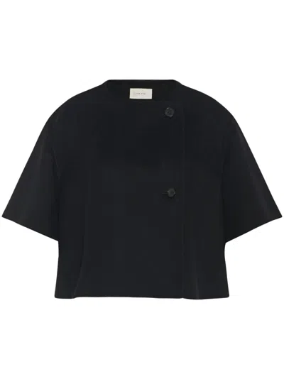 The Row Cupid Cape In Black