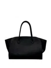 The Row Curved Top-handle Shoulder Bag In Black