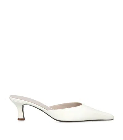 The Row Cybil Mule In Off White