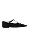 The Row Cyd Pointed Flats In Black