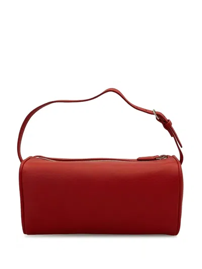 The Row Cylindrical Top-handle Bag In Red