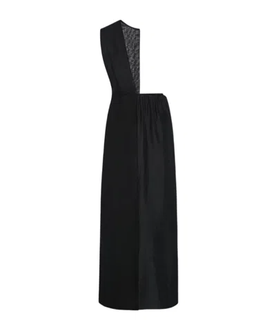 The Row Cyrene Dress In Black