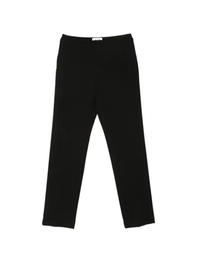 The Row Cyril Front-pleat Trousers In Black