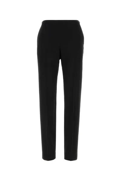 The Row Cyril Wool Pant In Black
