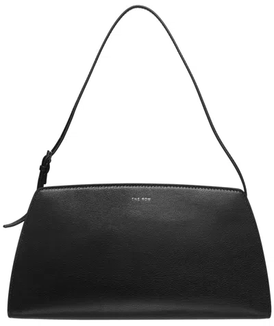 The Row Dalia Baguette Bag In Black