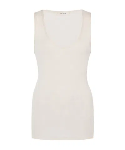 The Row Danel Top Ivory In Neutral