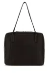 The Row Henri Shoulder Bag With Textured Finish And Double Handles