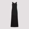 The Row Farissa Maxi Slip Dress In Grey
