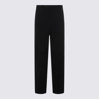The Row Dark Navy Dender Pant In Blue