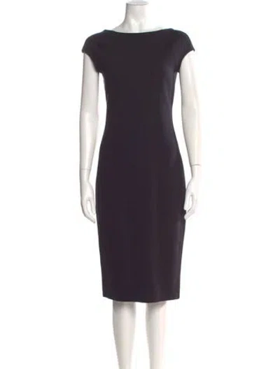 Pre-owned The Row Darta Dress Knee-length Dress In Purple