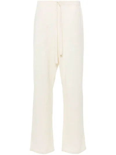 The Row Darvi Wide-leg Trousers In Neutrals