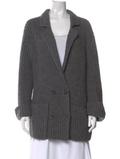 Pre-owned The Row 'data' Cashmere Sweater In Gray