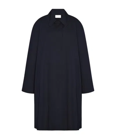 The Row Dayton Coat In Blue
