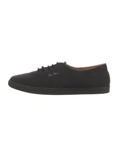 Pre-owned The Row Dean Sneakers In Black