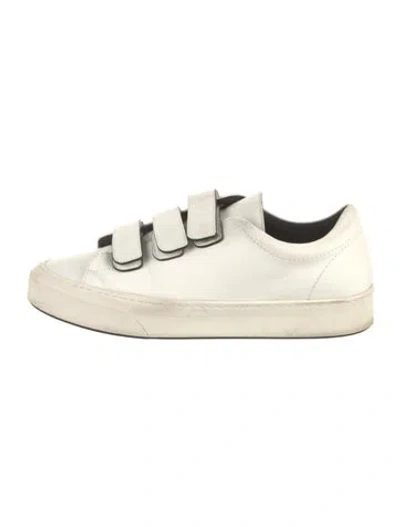 Pre-owned The Row Dean Sneakers In White