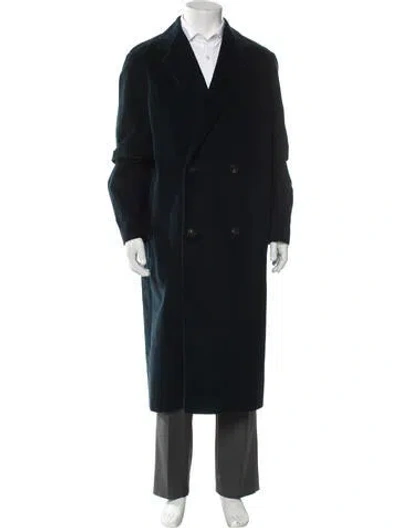 Pre-owned The Row 'declan' Corduroy Overcoat W/ Tags In Blue