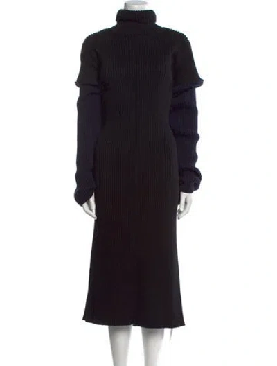 Pre-owned The Row Deela Long Dress W/ Tags In Black