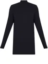 The Row Diolette Long Sleeve Silk Rib Sweater Dress