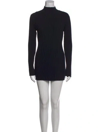 Pre-owned The Row Deidree Mini Dress In Blue