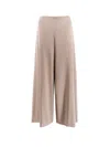 The Row Dela Mid-rise Wide-leg Pants In Grey