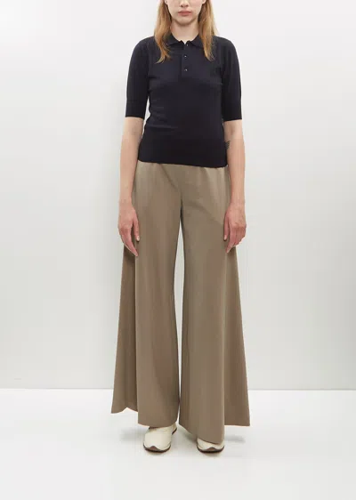 The Row Dela Pant In Brown