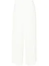 The Row Dela Wide-leg Trousers In White