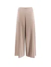 The Row Dela Mid-rise Wide-leg Pants In Greytaupe