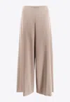 The Row Wool Trouser In Gray