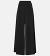 The Row Women's Dela Pants In Schwarz