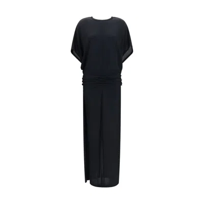 The Row Delyra Dress In Black