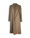 The Row Demi Trench Coat In Brown Wool In Brown