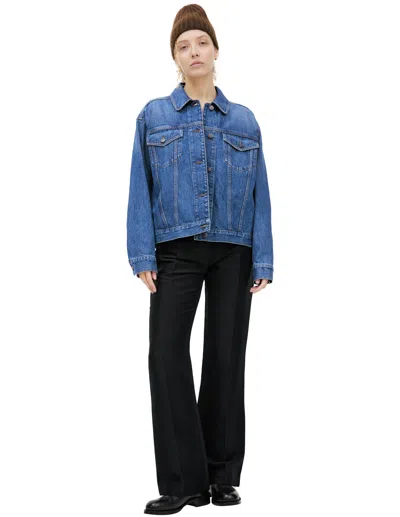 The Row Denim Button-up Jacket
