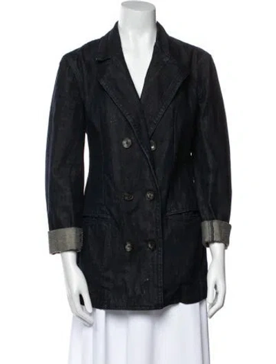Pre-owned The Row Denim Jacket In Blue