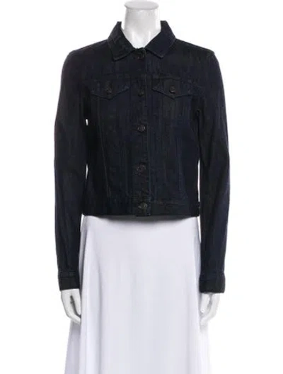 Pre-owned The Row Denim Jacket In Blue